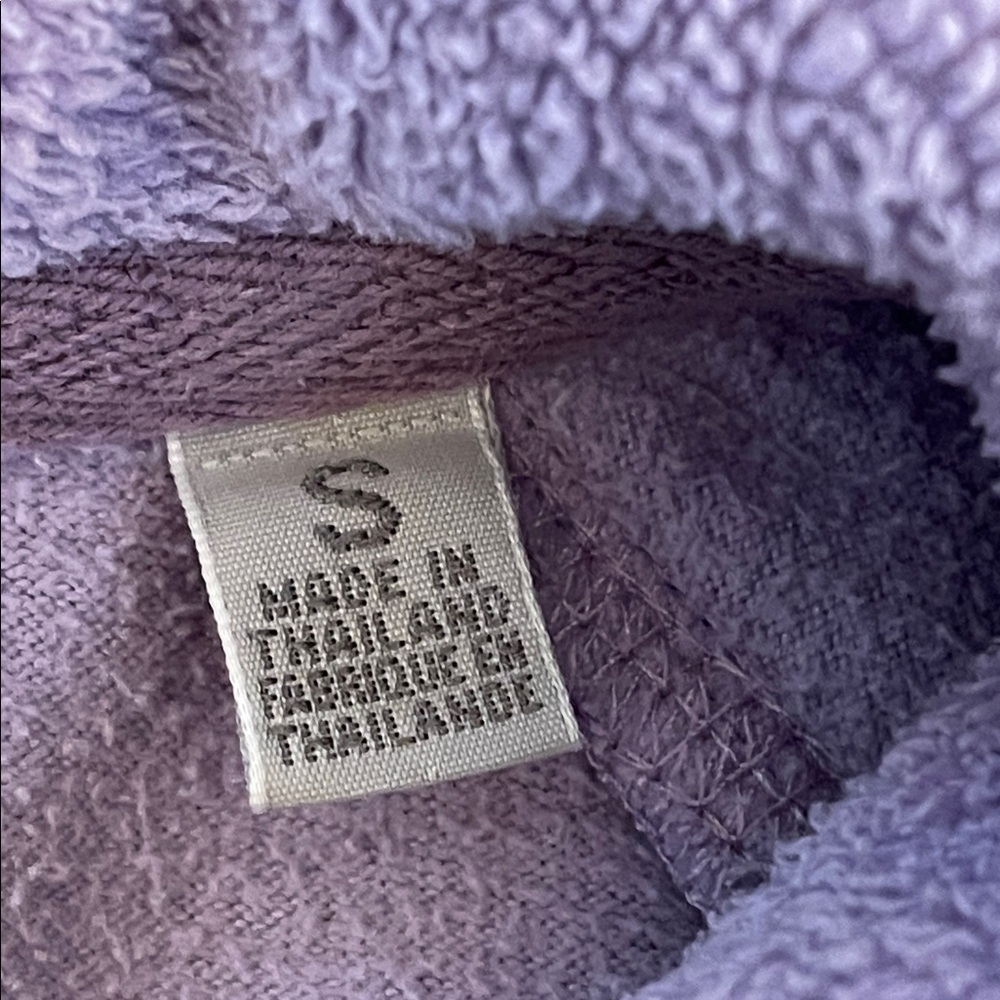 Horny Toad (Toad & Co.) Lavender Fleece Hooded Pullover Size S - Picture 5 of 6